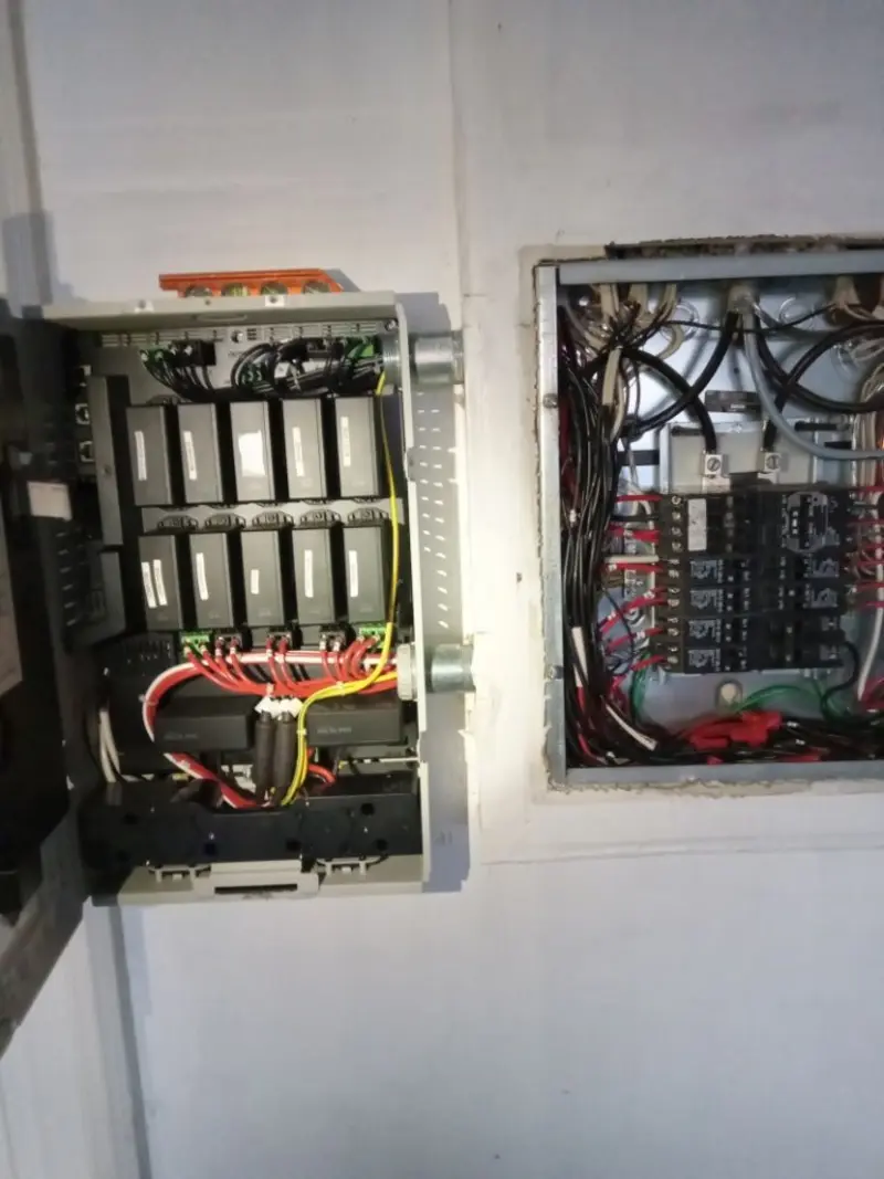 Electrical panel upgrade completed for Security Camera Wiring in Gold Canyon